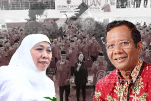 Gubernur Jawa Timur Khofifah Indar Parawansa menjadi salah satu kandidat yang dekat untuk menjadi Cawapres Ganjar dalam kontestasi di Pilpres 2024.