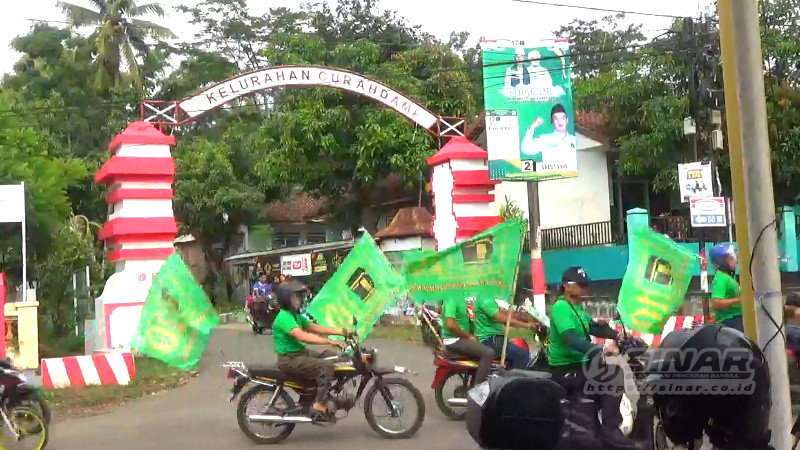 Ratusan Barisan kader dan simpatisan Partai Persatuan Pembangunan (PPP) wilayah dapil 5 Bondowoso khususnya, tim pendukung Calon Legislatif, Ahmadi